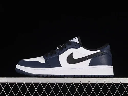 All categories Air Jordan Jordan series basketball shoes Air Jordan 1 Low G version pure original Air Jordan 1 Low Golf "Midnight Navy" AJ1 Joe 1 new golf version midnight blue DD9315-104